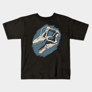 Dinosaur Brachiosaurus archeology bone Kids T-Shirt